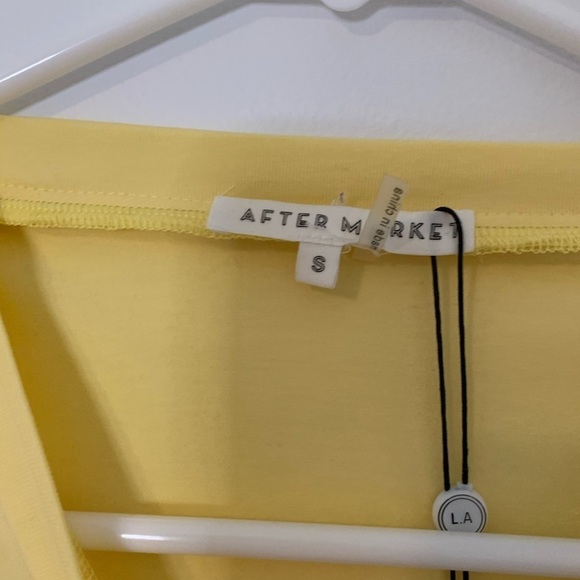 After Market yellow short sleeved top - Picture 3 of 4